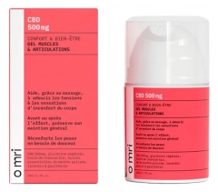 Omri Gel na svaly a klouby CBD 500 mg 50 ml