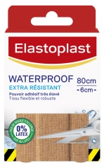 Elastoplast Pansement Extra Résistant Waterproof 8 Bandes de 10 cm x 6 cm