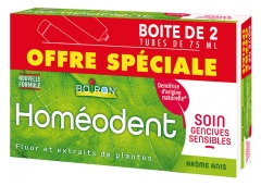 Boiron Homéodent Tratamiento Encías Sensibles Anís Lote de 2 x 75 ml