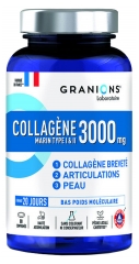 Granions Collagène Marin Type I et II 3000 mg 80 Comprimés