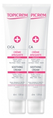 Topicrem CICA Soothing Cream Repairs 2 x 40ml