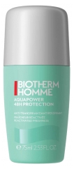 Biotherm Homme Aquapower Ice Cooling Effect Antitranspirante 48H Roll-On 75 ml