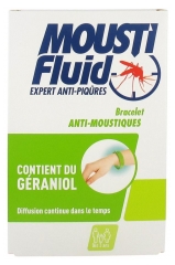 Moustifluid Bracelet Anti-Moustiques - Couleur : Vert