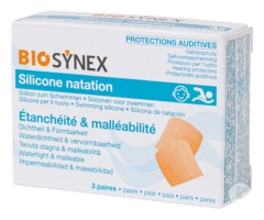 Biosynex Ausų Apsauga Plaukimui Vaikams 3 poros