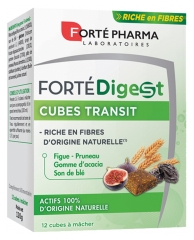 Forté Pharma Forté Digest Cubes Transit 12 Cubes à Mâcher