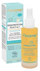 Florame Hydratation Serum Protection Éclat 3in1 Bio 30 ml
