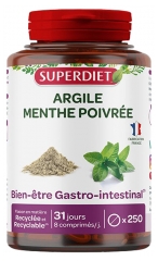 Superdiet Tonerde Pfefferminz 250 Tabletten