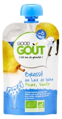 Good Goût Brassé Poire Vanille dès 6 Mois Bio 90 g
