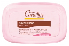 Rogé Cavaillès Savon Crème Relaxant Amande et Rose 115 g