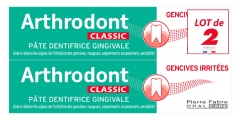 Arthrodont Classic Zahnfleisch-Zahnpasta Pack von 2 x 75 ml