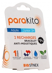 Parakito 2 Recharges Bracelet Anti-Moustiques