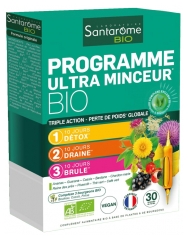 Santarome Bio Programme Ultra Minceur Bio 30 Ampoules