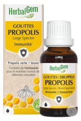 HerbalGem Organic Propolis Large Spectrum Immunity 15ml
