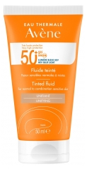Av&egrave;ne Fluido com Cor SPF50+ 50 ml