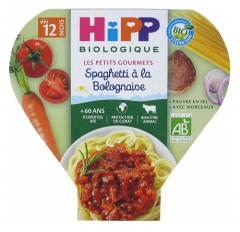 HiPP Les Petits Gourmets Spaghetti à la Bolognaise dès 12 Mois Bio 230 g