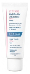 Crema ușoară Ducray Ictyane Hydra UV SPF30 pentru față 40 ml