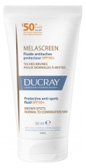 Ducray Melascreen Apsauginis skystis nuo dėmių SPF50+ 50 ml