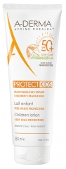 A-DERMA Protect Kids Leche Niños Muy Alta Protección SPF50+ 250 ml
