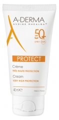 A-DERMA Protect Crema Muy Alta Protecci&oacute;n SPF50+ Sin Perfume 40 ml