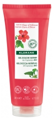 Gel de duș nutritiv Klorane cu Cupua&ccedil;u Bio Floare de Hibiscus 200 ml