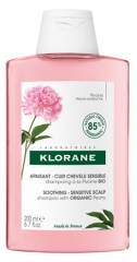 Klorane Soothing - Sensitive Scalp Organic Peony Shampoo 200 ml