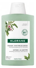 Klorane Softness - All Hair Types Shielding Shampoo with Almond 400ml
