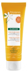 Klorane Polysianes Crème Solaire Sublime au Tamanu Bio et Monoï SPF30 50 ml