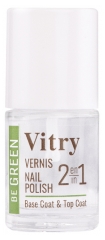 Vitry Nagelverzorging Vernis 2in1 Base Coat en Top Coat 10 ml