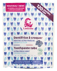 Lamazuna Organic Mint Essential Oil Toothpaste 120 Tablets