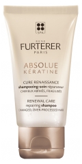 René Furterer Absolue Kératine Cure Renaissance Shampoing-Soin Réparateur Cheveux Abîmés Fragilisés 50 ml