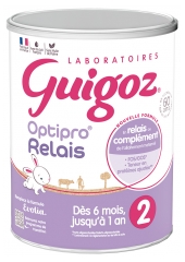 Guigoz Evolia a2 Lait 2ème Âge Dès 6 Mois 800 g