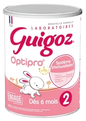 Guigoz Optipro 2 Milk 2nd Age Od 6 Miesiąca 780 g