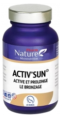 Nature Attitude Activ'Sun Active et Prolonge le Bronzage 60 Gélules