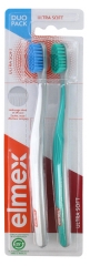 Elmex Ultra Soft 2 Brosses à Dents Ultra Souple