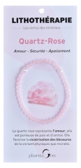 PharmaGem Lysterapi Armb&aring;nd Rosenkvarts 4 mm