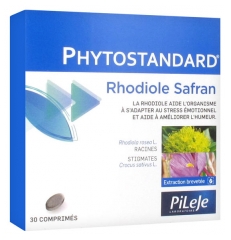Pileje Phytostandard Rhodiole Saffron 30 Tablets