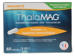 Laboratoires IPRAD Thalamag Magnésium Marin Fer Vitamine B9 60 Gélules