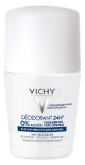 Vichy Deodorantti 24H Kuiva Tuntuma Herkk&auml; Iho Roll-On 50 ml