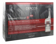 Vichy Dercos Aminexil Clinical 5 Homme 21 Monodoses