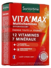 Santarome Vita'Max Multivitamines 20 Comprimés Effervescents