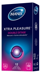 Manix Xtra Pleasure Double Extase 12 Préservatifs