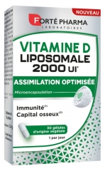 Forté Pharma Liposomales Vitamin D 2000 IE 30 Vegetarische Kapseln