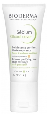 Bioderma Global Cover Intense Purifying Care High Coverage 30 ml + 2 g