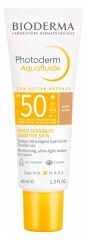 Bioderma Photoderm Aquafluid Protecție Solară Activă SPF50+ Nuanță Aurie 40 ml