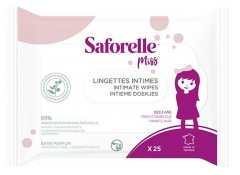 Saforelle Miss 25 Lingettes Intimes