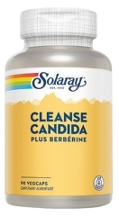 Solaray Cleanse Candida Plus Berbérine 90 Capsules Végétales