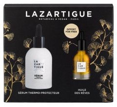 Lazartigue Exception Serum Thermo-Protector 50 ml + Huile des Rêves Huile Sèche Nournissant 10 ml geschenkt