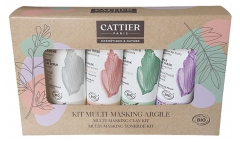 Cattier Kit Multi-Mascarilla de Arcilla Ecológica
