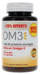 OM3 Wild Fish Oil 120 Capsules + 30 Capsules Free
