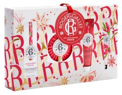 Roger & Gallet Zenzero Rosso Set Regalo Rituale Profumato 30 ml + 100 g di Sapone